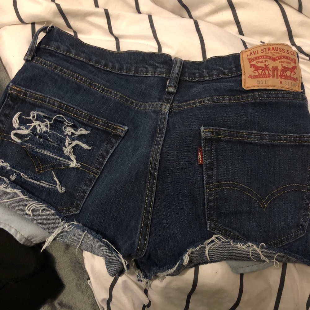 Levi’s high wasted shorts